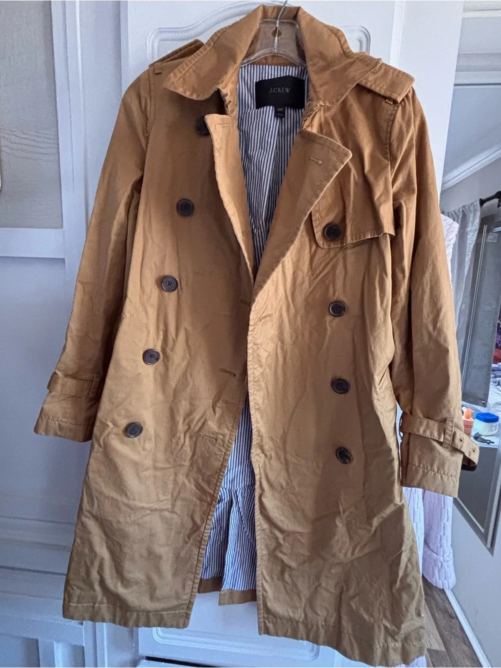 J. Crew Mustard Satin Blazer